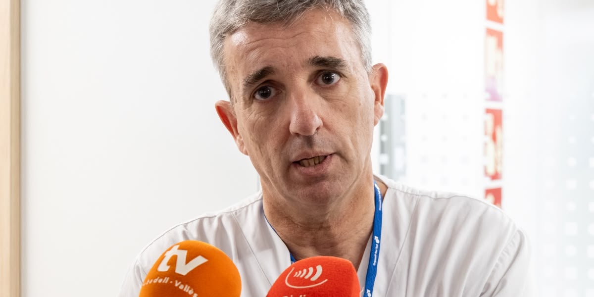 El director del servei d'urgències del Parc Taulí, Emili Gené. Autora: Alba Garcia. 