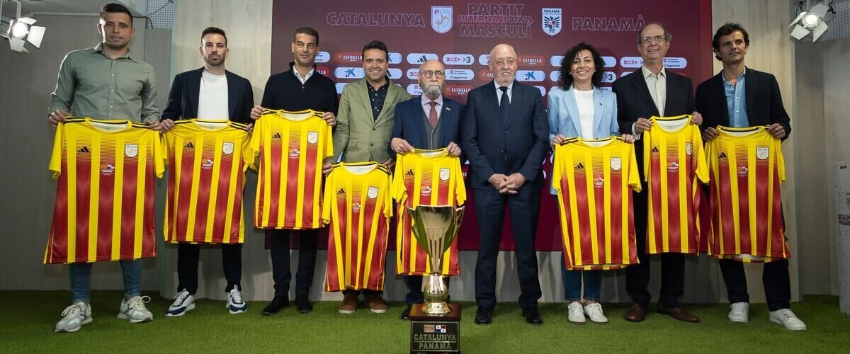 Presentació del Catalunya-Panamà. Autor: FCF