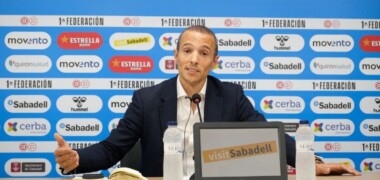 Foto portada: el president del CE Sabadell, Pau Morilla-Giner. Font: X.