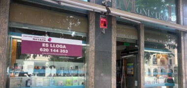 Façana botiga 'Monistrol'