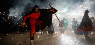 Foto portada: Correfoc dins dels actes de l'Aplec de la Salut, aquest any. Autor: David Jiménez.