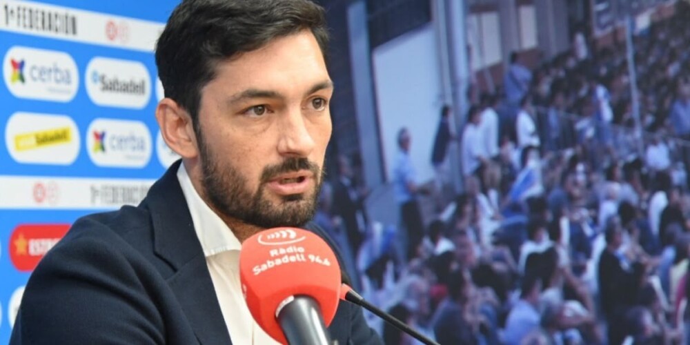 Foto portada: el nou director esportiu del CE Sabadell, Lucas Viale. Autor: CE Sabadell via X.