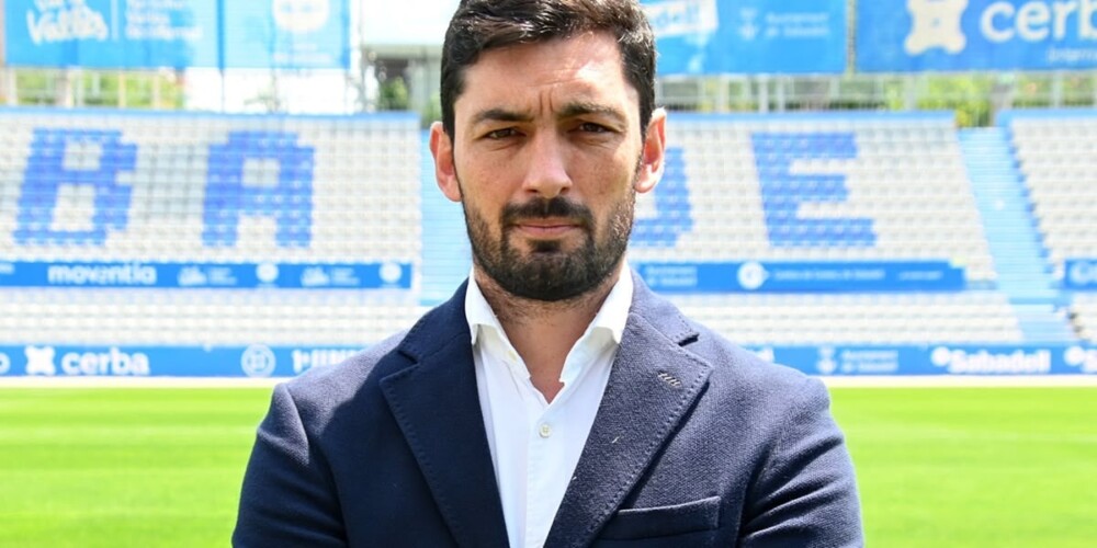 Viale, director esportiu del Sabadell. Autor: CE Sabadell.
