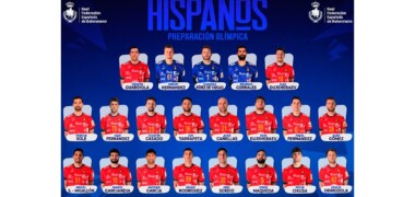 Foto portada: llista de convocats de Jordi Ribera per a la preparació olímpica. Autor: RFEB.