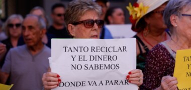 Segona manifestació contra la taxa comarcal de residus. Autor: David Jiménez.