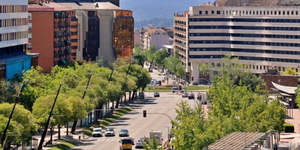 L'Eix Macià, des de la Cambra de Comerç. Autor: ACN.