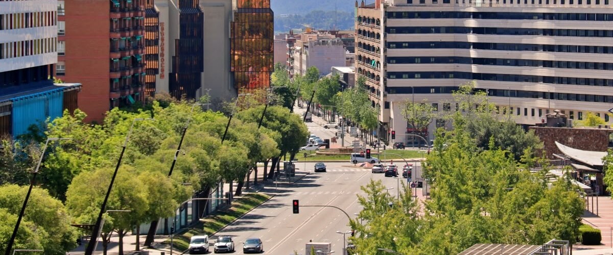 L'Eix Macià, des de la Cambra de Comerç. Autor: ACN.