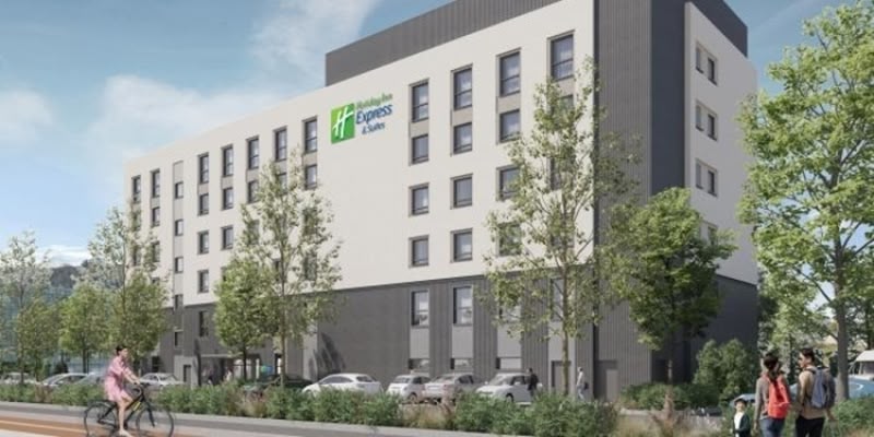 Simulació del nou hotel de Sabadell, que anirà a Sant Pau de Riu-sec.