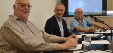 Foto portada: Josep Masip, Joan Madaula i Manuel Navas. Autor: J.d.A.