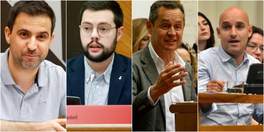 Foto portada: Pol Gibert, Eloi Cortés, Lluís Matas i Adrián Hernández.