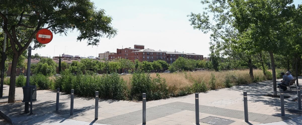 El solar on es farà la promoció Can Gambús 2, aquest dimarts. Autora: Alba Garcia.