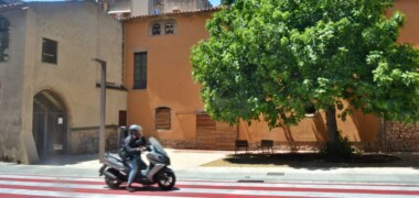 La nova placeta entre la Casa Duran i el carrer de Sant Joan. Autor: J.d.A.