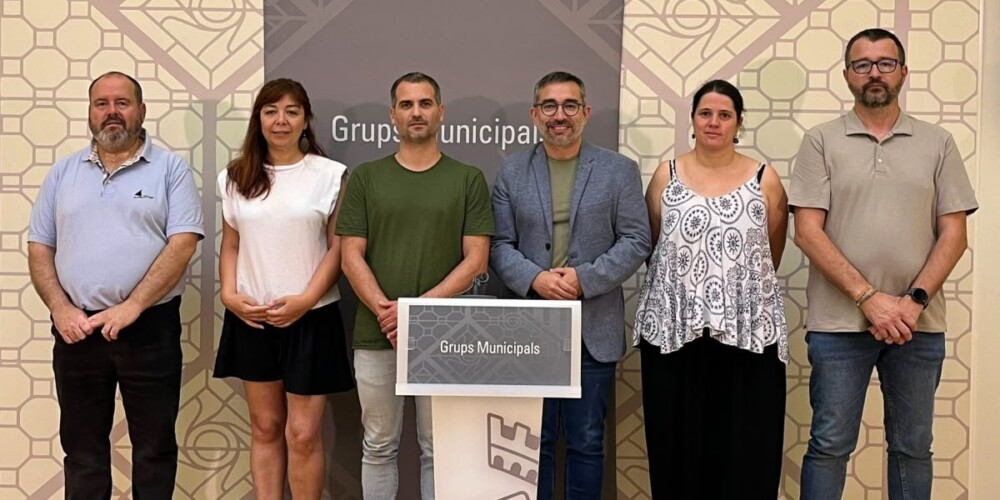Roda de premsa conjunta d'ERC, En Comú Podem i Crida. Autor: Jordi M