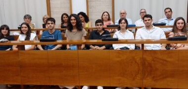 Foto de portada: Alumnes reconeguts pels bons resultats de les PAU. Autor: Albert P.