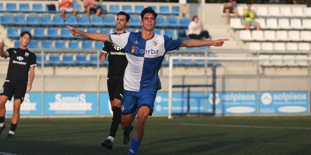 Gol i celebració de Ruben Martínez. Autora: Dihör
