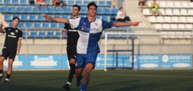 Gol i celebració de Ruben Martínez. Autora: Dihör