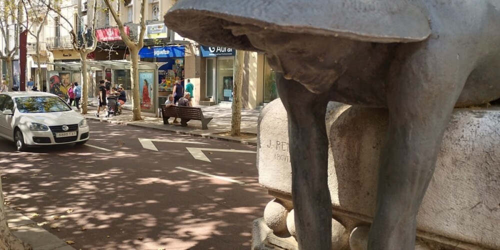 Foto portada: la nova Rambla, aquest dilluns. Autor: J.d.A.