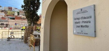 Obres a l'entorn escolar del CEIP Joan Montllor, a Torre-romeu. Autor: Jordi M