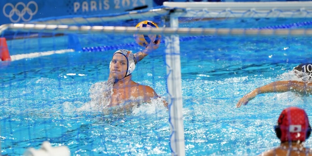Foto de portada: El sabadellenc Sergi Cabanas, en el partit contra Japó. RFEN