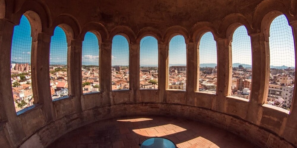 Vistes des del campanar de la Puríssima. Font: Facebook Puríssima.