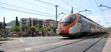 Pas a nivell a Montcada i Reixac. Autor: ACN