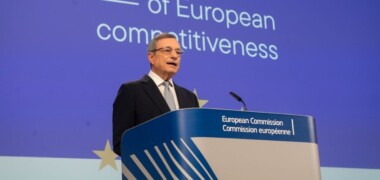 Mario Draghi, a la Comissió Europea. Autor: ACN