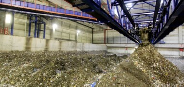 Foto portada: planta comarcal de tractament de residus. Autor: Consell Comarcal.