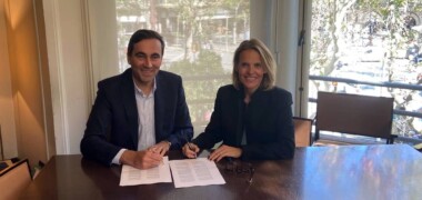 Foto portada: Enric Blasco, CEO Grup IDP i Teresa Rodon, Presidenta Executiva Espanya i Portugal Bureau Veritas. Autor: cedida.