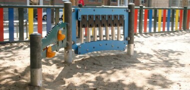 El nou parc infantil de Can Puiggener. Autora: Lucia Marin