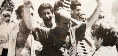 Julián Sobrino, fundador i expresident de la històrica Peña de Los Merengues. Font: UE Sabadellenca