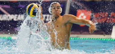 El waterpolista Fran Valera, del CN Sabadell. Autor: D.Jiménez.