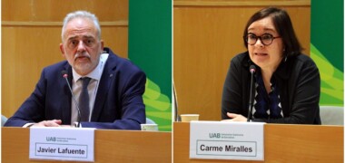 Foto de portada: els dos candidats al rectorat de la UAB. Autor: ACN
