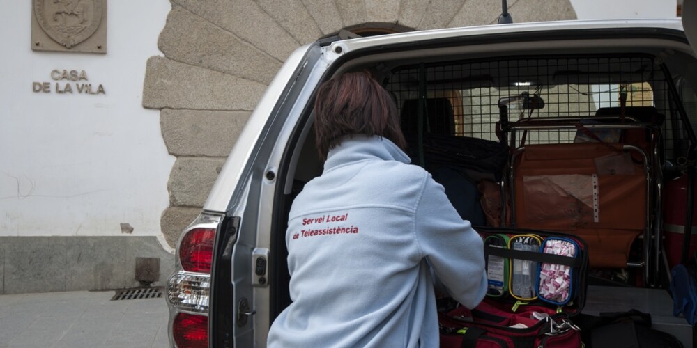 Unitats mòbils del Servei Local de Teleassistència, un servei 24 hores i 365 dies l’any – Josep Cano / Diputació de Barcelona