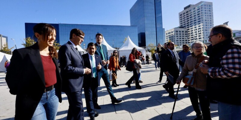 Presència institucional a la Festa del Primer Oli de Jaén. Autor: J.Peláez / Ajuntament. 