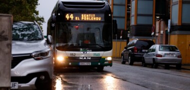 Autobusos de la TUS, a Torre-romeu, el 4 de novembre de 2024. Autor: David Jiménez.