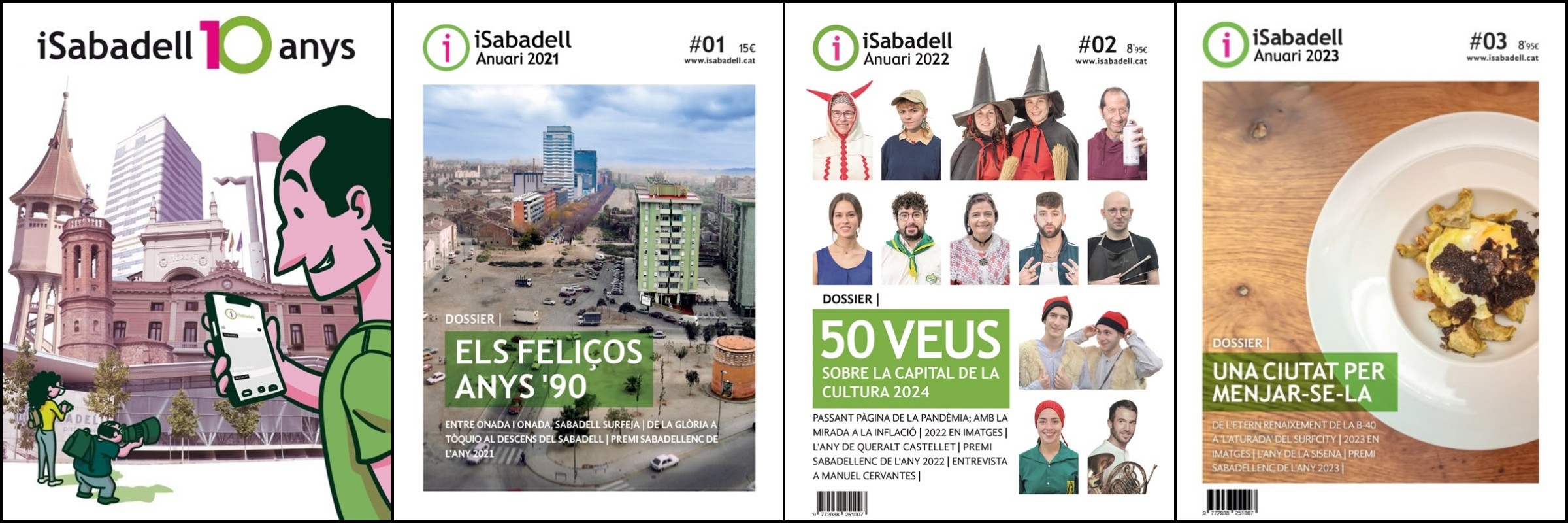 Collage anuaris iSabadell