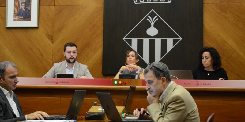 El primer tinent d'alcaldessa, Eloi Cortés, aquest dilluns. Autor: J.d.A. 