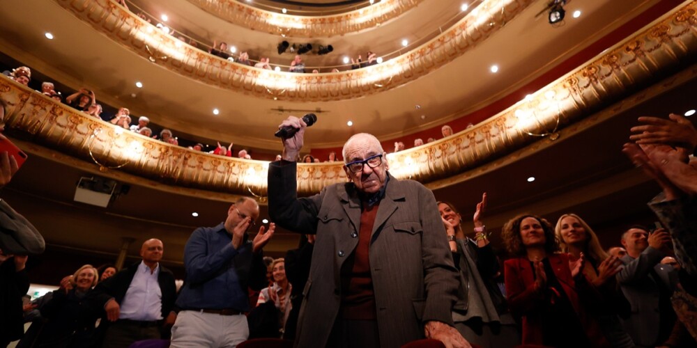 Feliu Formosa, a la platea del Principal. Autor: D.Jiménez.