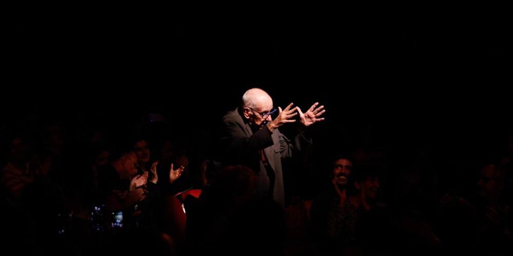 Un moment de l'homenatge a Feliu Formosa, el 11 de novembre de 2024. Autor: David Jiménez.