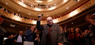 Feliu Formosa, a la platea del Principal. Autor: D.Jiménez.