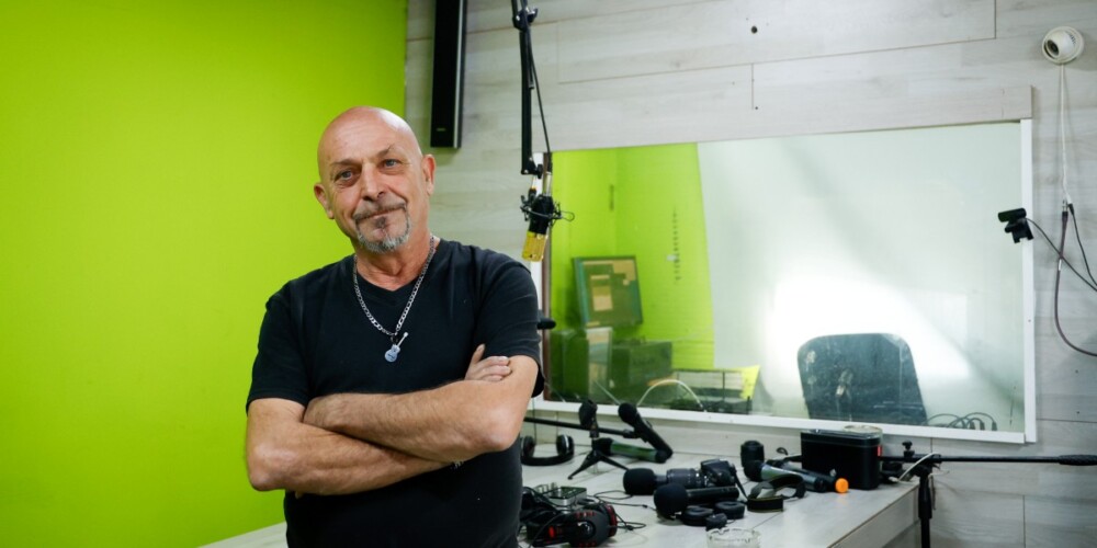 Luis Escalante, a la seva emissora. Autor: David Jiménez.
