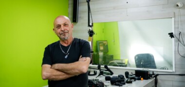 Luis Escalante, a la seva emissora. Autor: David Jiménez.