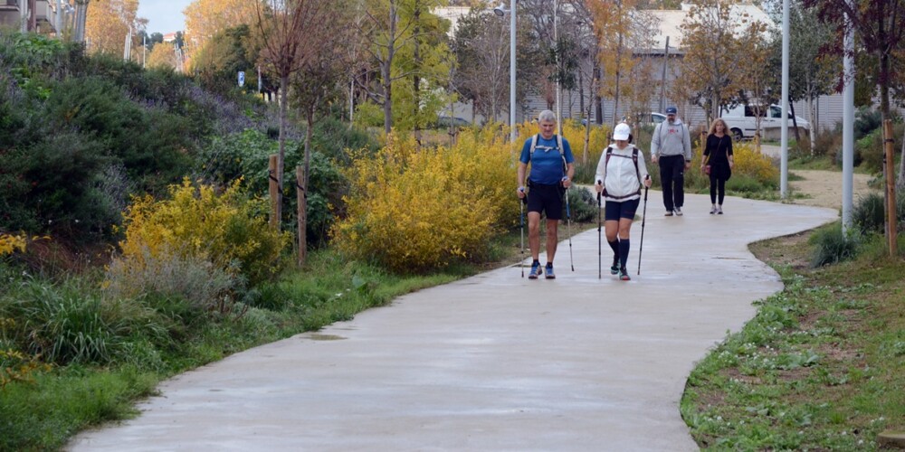 El Parc del Nord, en l'acte d'inauguració, el 24 de novembre de 2024. Autor: J.d.A.