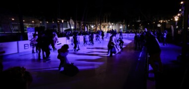 La nova pista de patinatge, aquest divendres. Autor: D.Jiménez.