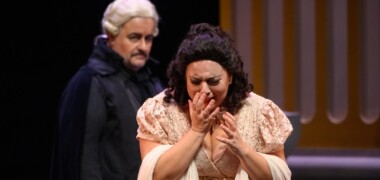 Foto de portada: els protagonistes de Tosca, de Puccini. Autor: cedida