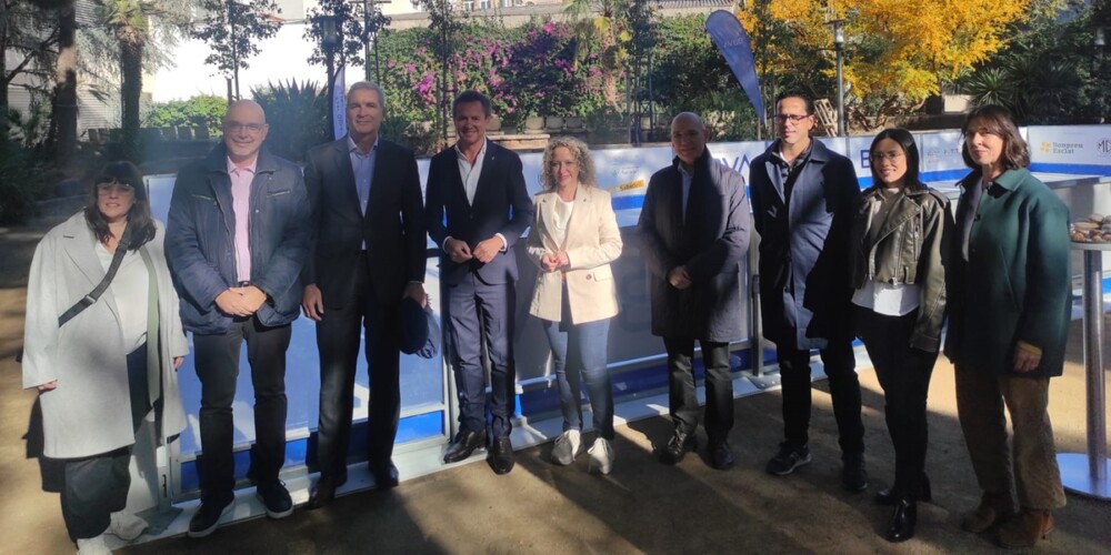 Foto de portada: l'inauguració de la pista de patinatge a l'Espai Natura. Autor: M.G