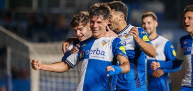 Foto de portada: Ton Ripoll, celebrant un dels gols. Autora: Dihör