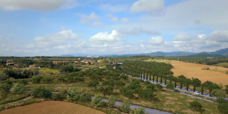 La proposta de la nova carretera, entre Sabadell i Terrassa. Font: Ajuntament. 