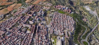 Vista aèria de la Ronda Nord. Autor: Ajuntament.