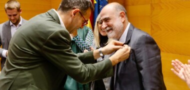 Foto portada: Ignasi Giménez i Xavier Garcés, aquest dijous. Autor: CCVOC.